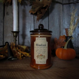 10.5oz &#39;Woodland&#39; Soy Autumn Candle