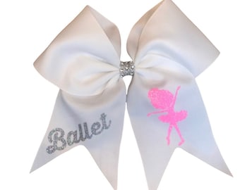 Ballet Bow with Name / Ballet Bows / Custom Ballet Bows / Ballet Bow / Hair Bows / Personalized Bows / Dance Bow