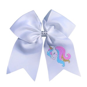 Unicorns/ Unicorn Bow /Unicorn Hair Bows / Custom Unicorn Bows / Unicorn Cheer Bow / Hair Bows/Personalized Bows
