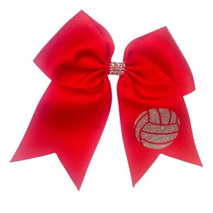 Volleyball Bow / Volleyball Bows / Custom Volleyball Bows / Volleyball Bow / Hair Bows