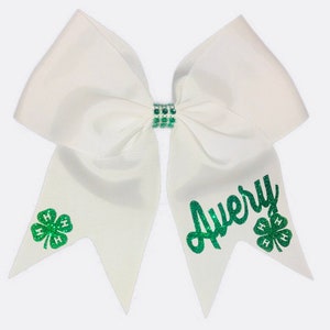 4H Bow/Personalized 4H Bows/Custom 4H Bows/Girl Scout/Hair Bows/Personalized Bows