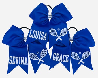Tennis Bow | Personalized Tennis Bow | Custom Tennis Bow