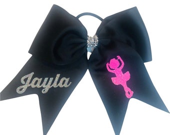 Ballet Bow with Name / Ballet Bows / Custom Ballet Bows / Ballet Bow / Hair Bows / Personalized Bows / Dance Bow