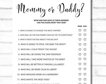 Guess Who Mom or Dad - Etsy