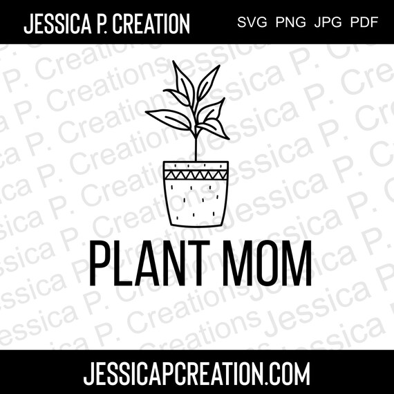 Download Plant Mom Plant Mom Svg Plant Life Crazy Plant Lady Svg Etsy