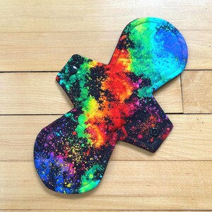 10” Moderate Cotton Cloth Pads with Windpro Back, Reusable Cloth Pad, Menstrual Pads
