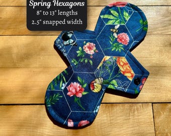 Reusable Cotton Cloth Pads: Multiple Sizes and Absorbencies