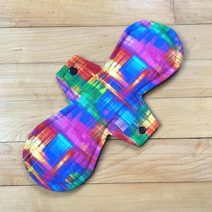 11&quot; Heavy Cotton Cloth Pads with Hidden PUL Back, Reusable Cloth Pad, Menstrual Pads