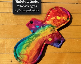 Reusable Cotton Cloth Pads: Multiple Sizes and Absorbencies