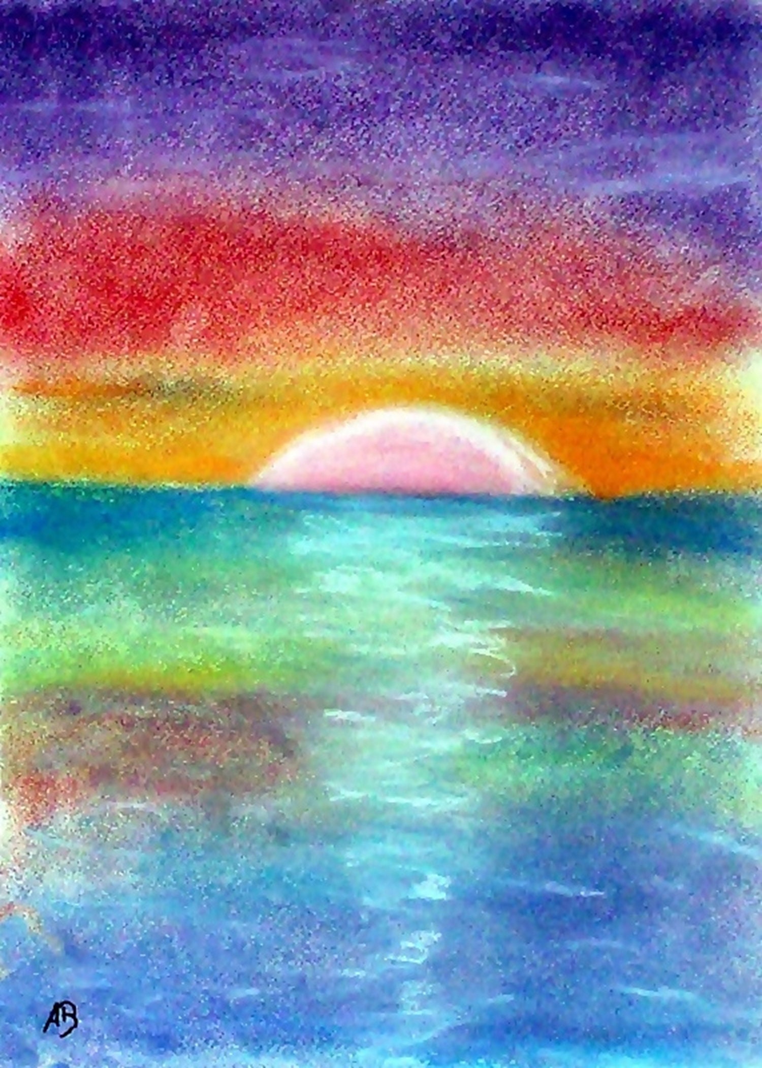 My Oil Pastel drawing of San Diego Bridge on a Sunset. Hope u like it. : r/ drawing