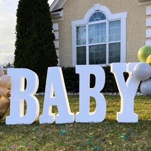 Big Styrofoam Letters Characters