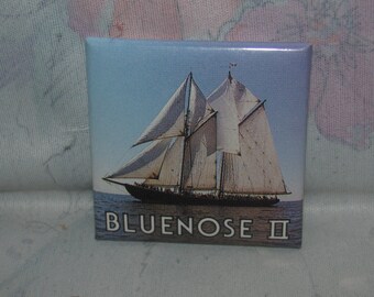 Bluenose 1979 Vintage Souvenir Pin Collector Pin Canadian History Canada 150 Nova Scotia Canadiana Sailing Tall Ships
