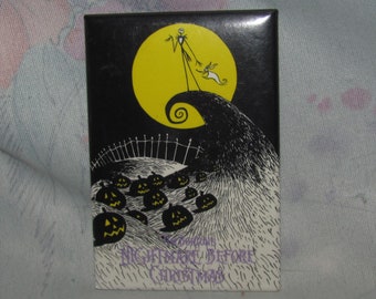 Cute Lithographed Pins from The Nightmare Before Christmas SALLY /& The MAYOR JACK Set of Three