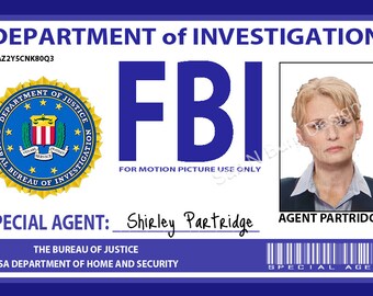 Supernatural FBI Badge "Shirley Partridge" AKA Mary Winchester