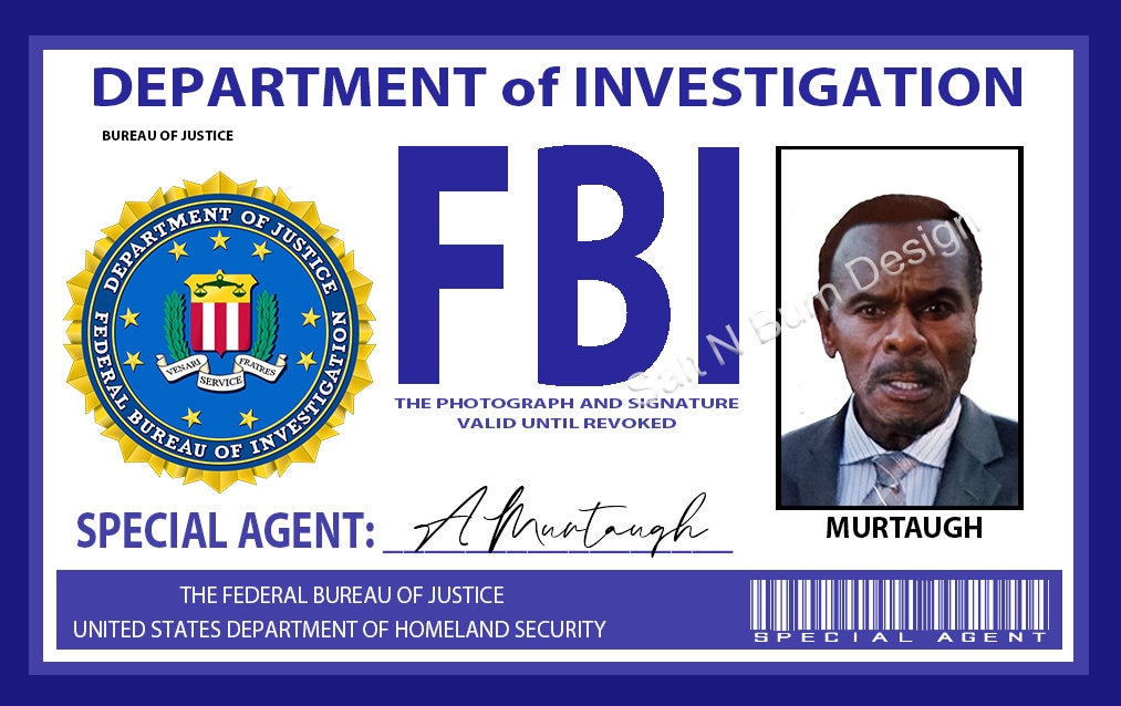 スーパーナチュラル FBI バッジ「エージェント マータフ」別名