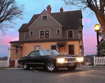 Supernatural "Baby" Venator 1967 Impala at the Ames Haunted House