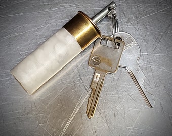 Supernatural Salt Round Key Chain (Ghost Salt, Demons, Cosplay)
