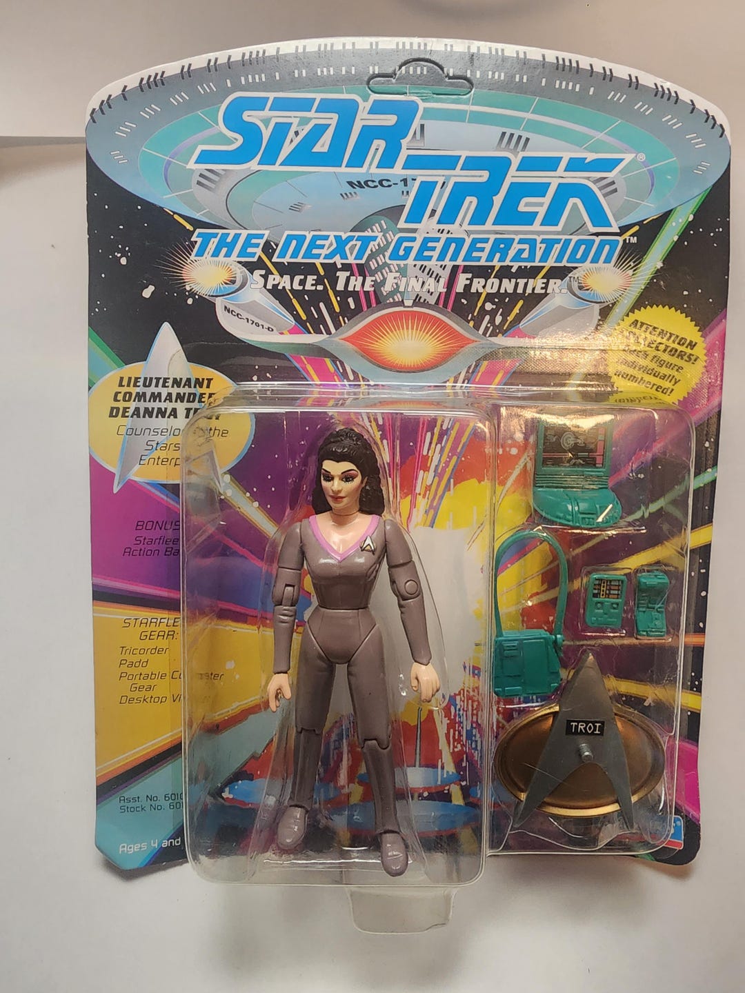 Star Trek TNG TROI Action Figure Playmates 1992 Sealed Collectible - Etsy