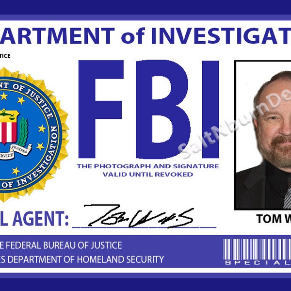 Fbi Inspector Fbi Federal Boobie Inspector - Etsy