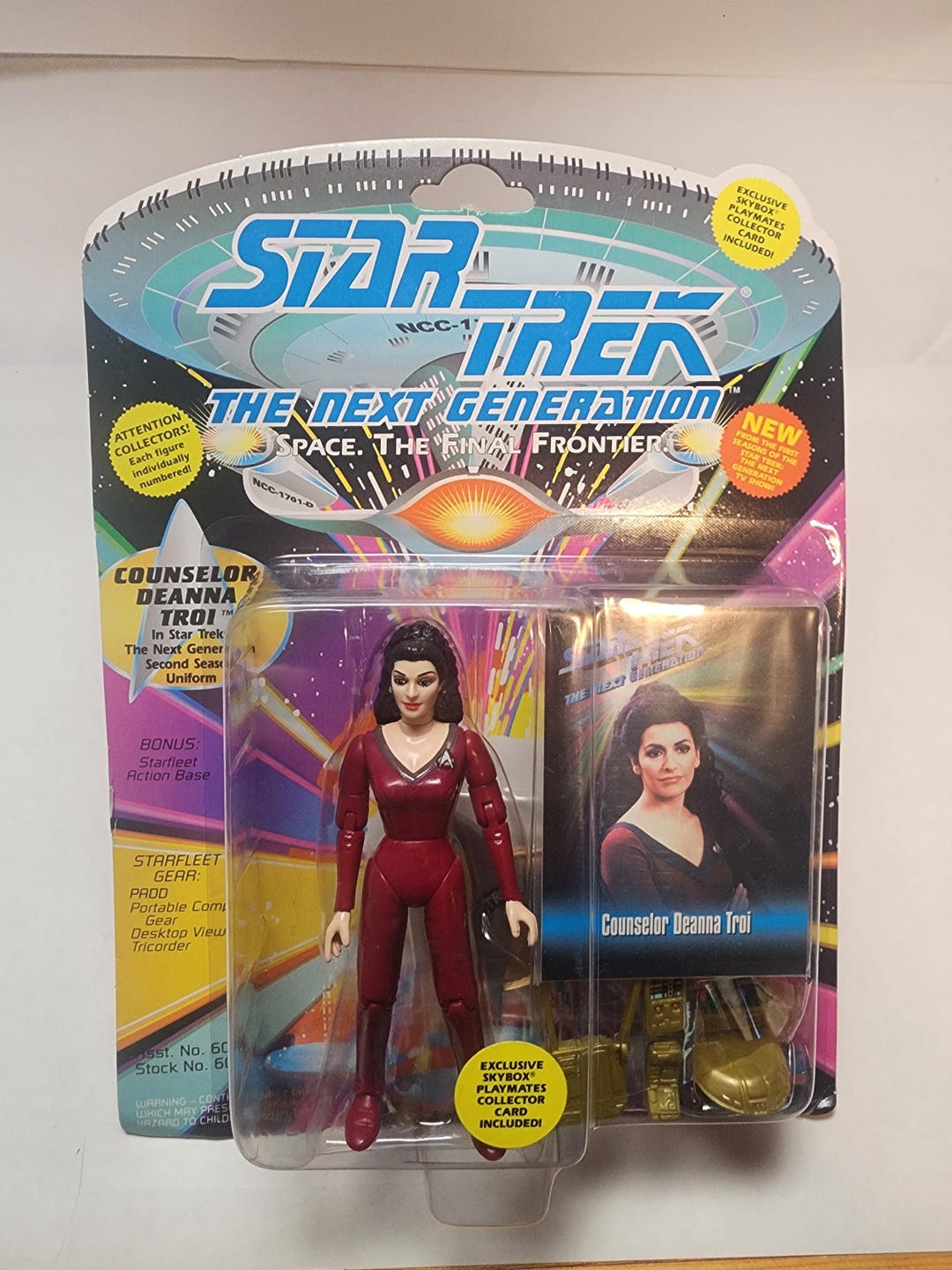 Star Trek TNG TROI Action Figure Playmates 1993 Sealed Collectible - Etsy