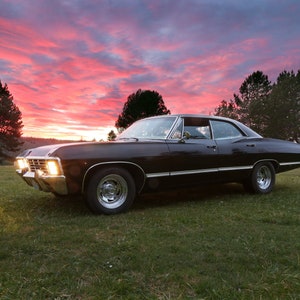 Supernatural "Baby" Venator 1967 Impala Front at Port Gamble