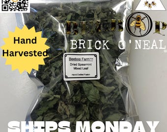 Spearmint Dried Mixed Leaf Hand Picked  Organic ~A Beebop Farm™ Product~ 2024