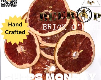 Dehydrated Fruit Slices: Grapefruit Cocktails Mixology Garnish ~ A Beebop Farm™ Handcrafted product ~