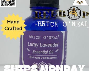 Essential Oil: Vintage 2019 extract Luray farmed Hungarian Lavender. ~ A Beebop Farm™ handcrafted product~