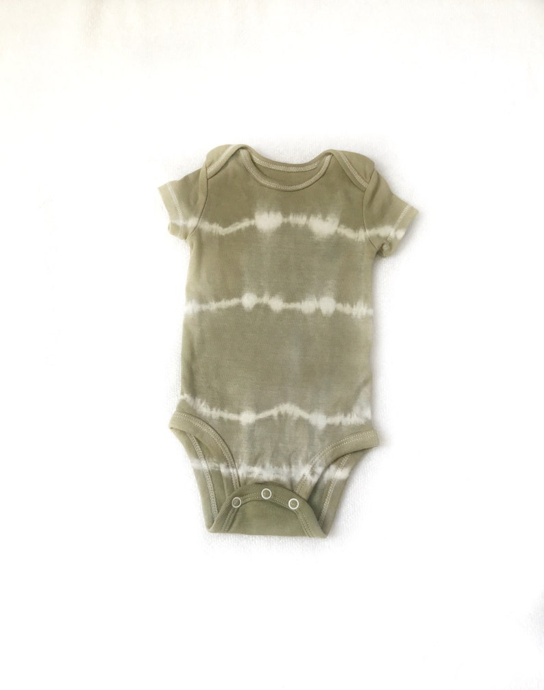 olive green onesie baby