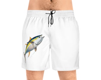 Short de bain mi-long pour homme (AOP)