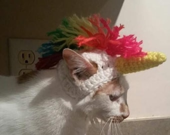 Unicorn Cat/Dog Hat