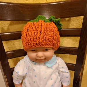 Crochet Pumpkin Hat