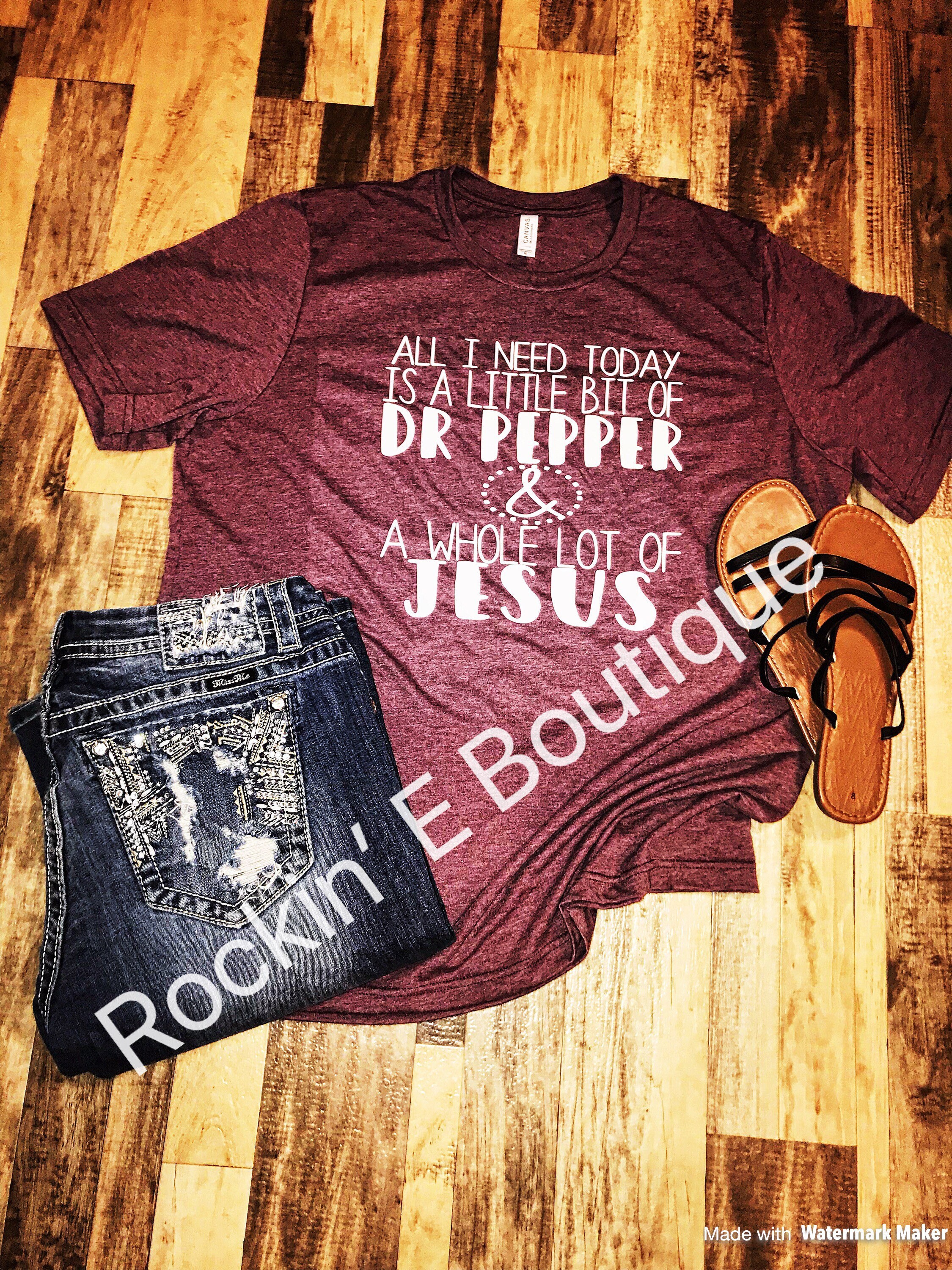 dr pepper and jesus shirt