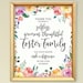 Foster Family Appreciation Gifts, Great as Foster Care Parent Wall Art ...