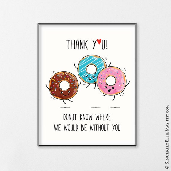 Funny Thank You Cards Printable