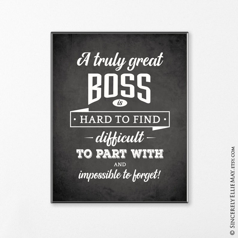 Male Boss Gifts Quotes Great Boss Appreciation Retirement ...