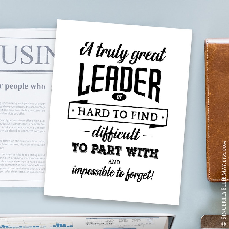 Leadership Quotes Gifts for Men Boy Scout Cub Scout or Team Etsy