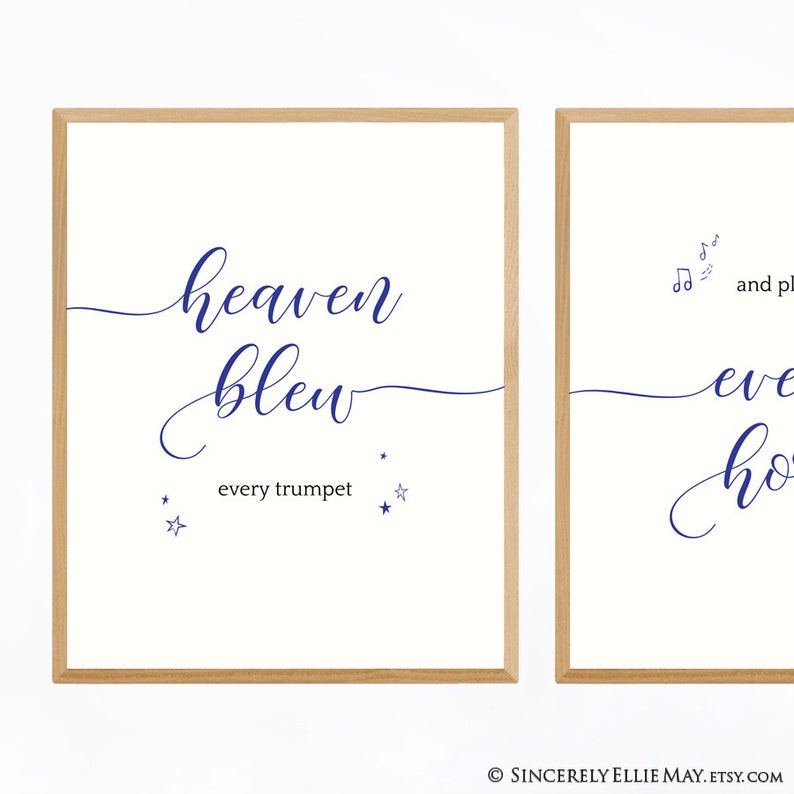 Navy Blue Newborn Baby Boy Nursery Wall Art Poster Gift Etsy Australia