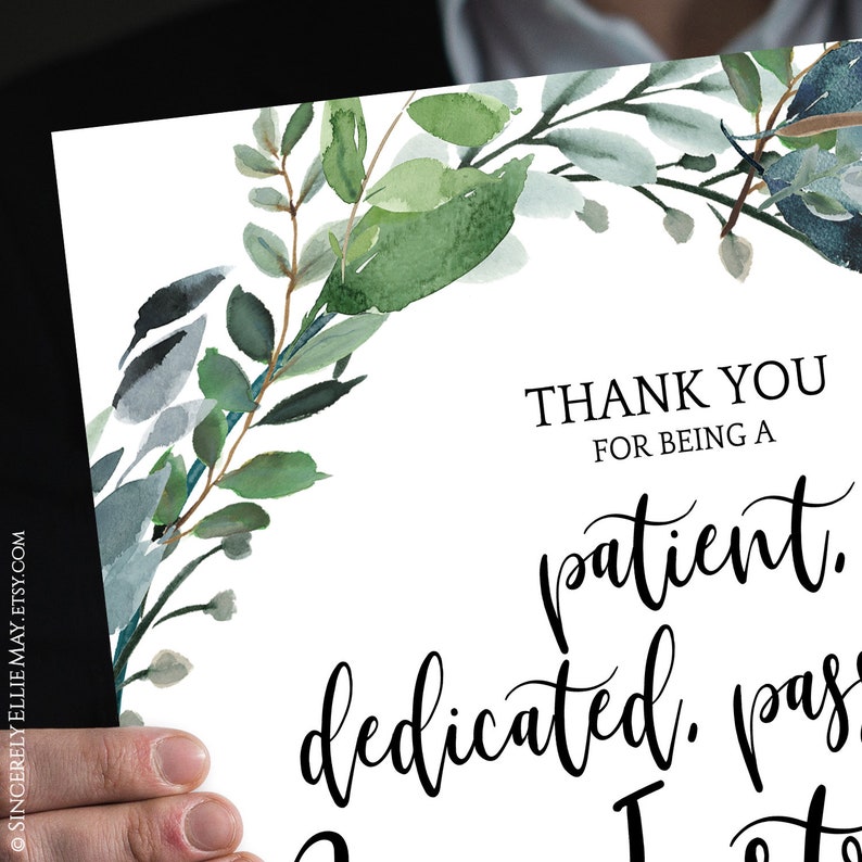 Nurse Instructor Appreciation Thank You Wall Art Printable Etsy