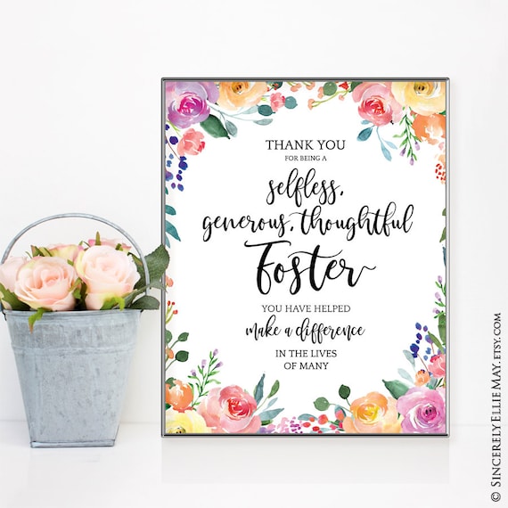 Gifts for a new foster mom sales