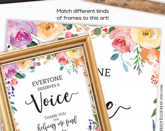 speech pathology gift quote printable everyone deserves a etsy