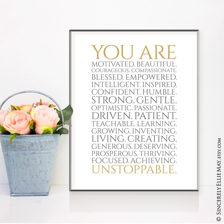 You Are A Strong Woman Quotes Women Empowerment Strong Woman Inspirational Quotes You Are - Etsy India