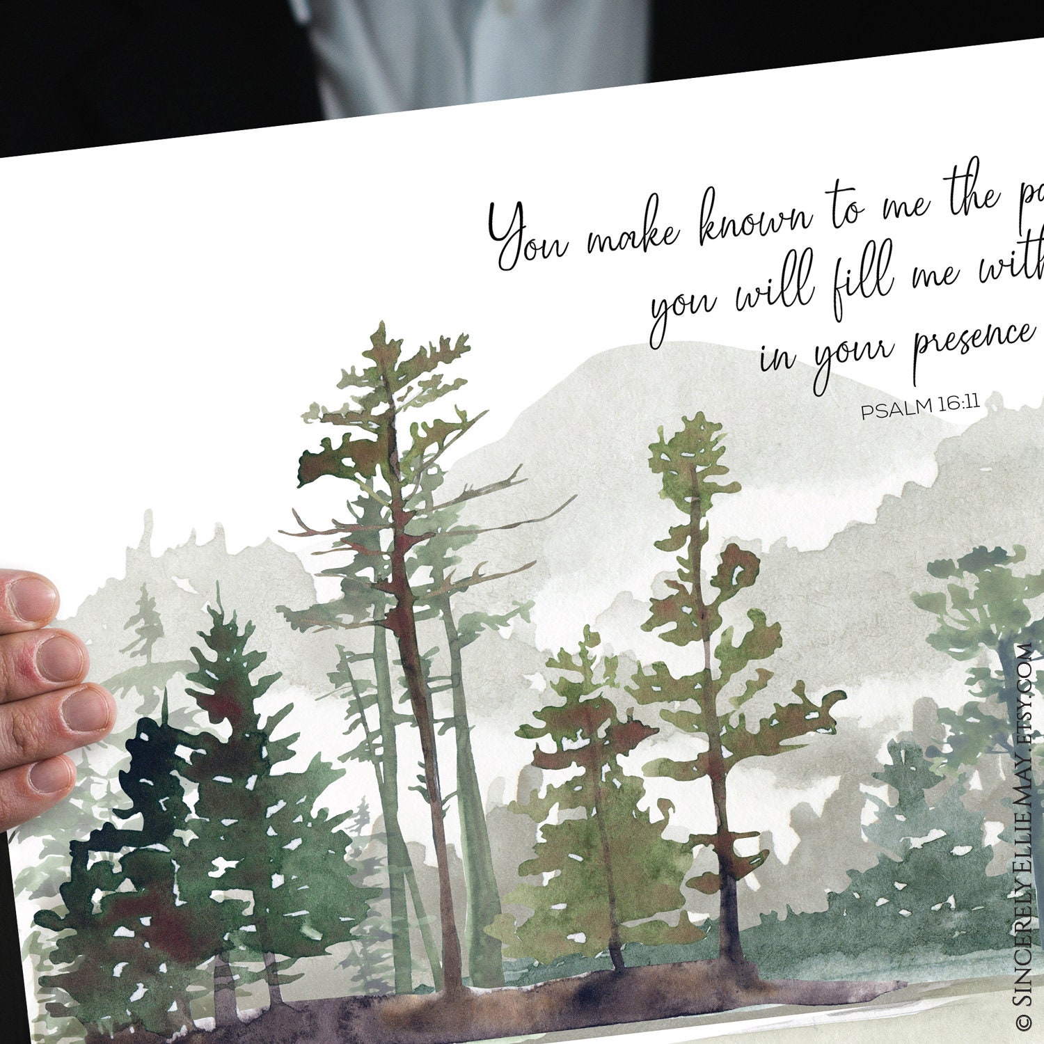 Christian Gift for Dad on Fathers Day Life Scripture Quote Etsy