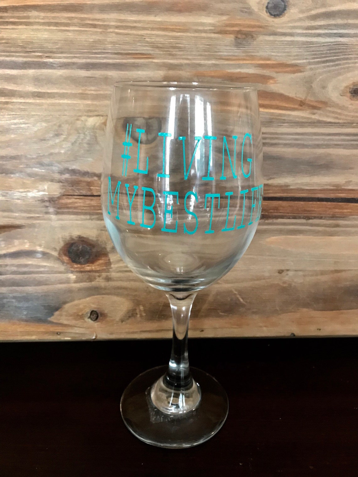 Wine glasses with vinyl Etsy