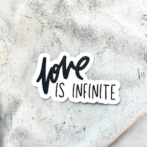 Love is Infinite/ Impossible/Twitches Stickers