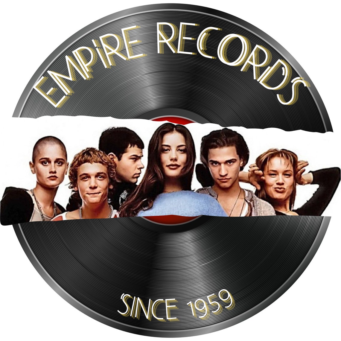 STKR058 Empire Records Record Open Til Midnight Vinyl Etsy UK