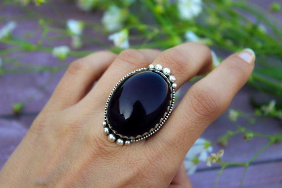 Baocc Ring Fashion Elegant Purple Stone Jewelry Ring Jewelry Engaged Ring  for Women and Men Accessories Silver - Walmart.com