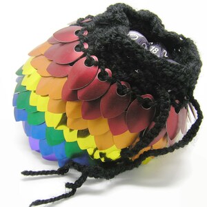 Scale Maille Dice Bag image 3