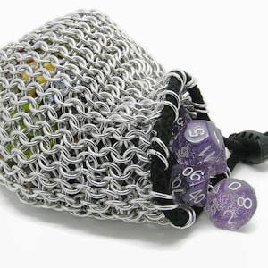 Chainmaille Dice Bag image 2