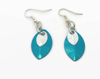 Duo Scale Earrings